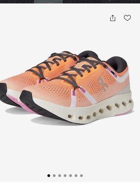 Women’s on cloud surfer 2 tangerine/ivory